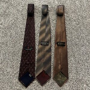 BUNDLE OF THREE MENS TIES